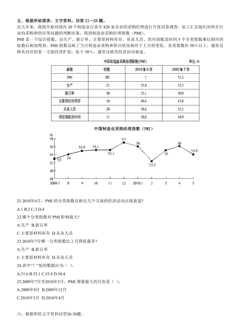 公务员 考试行测资料分析专项习题100道(附答案)_第4页