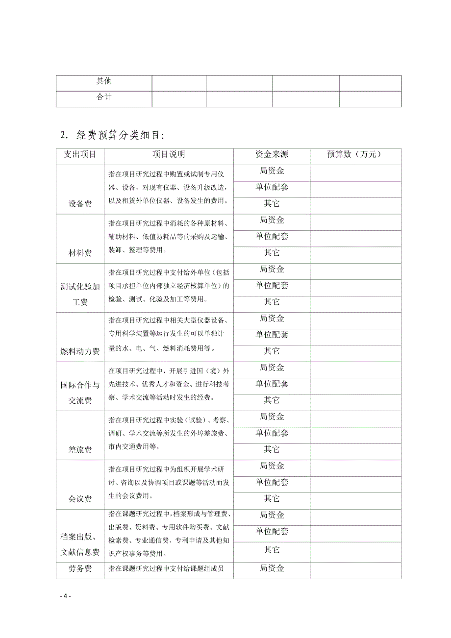 北京市中医药科技项目申请书_第4页