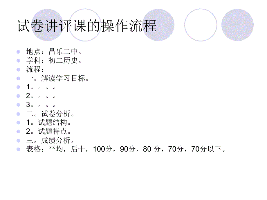 复习课和试卷讲评课课堂操作流程及导学案编写基本要素_第4页