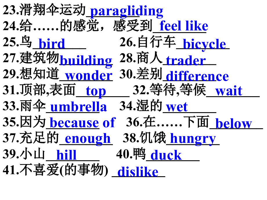 2017年人教版英语八年级上单元课件_第4页