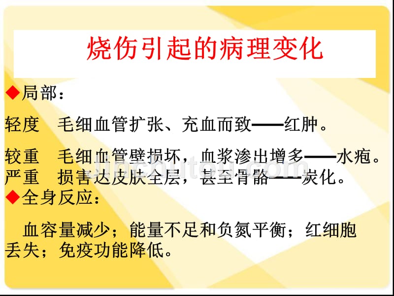 烧伤护理查房演示文稿(初稿)_第3页