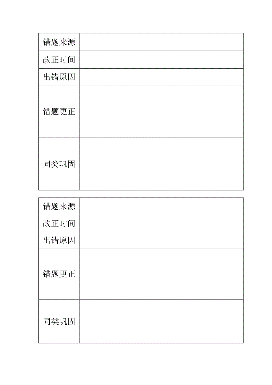 小学纠错本_第2页