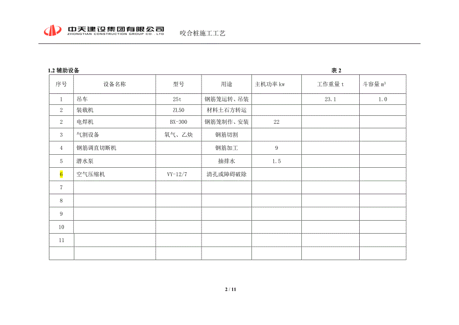 咬合桩施工工艺_第2页