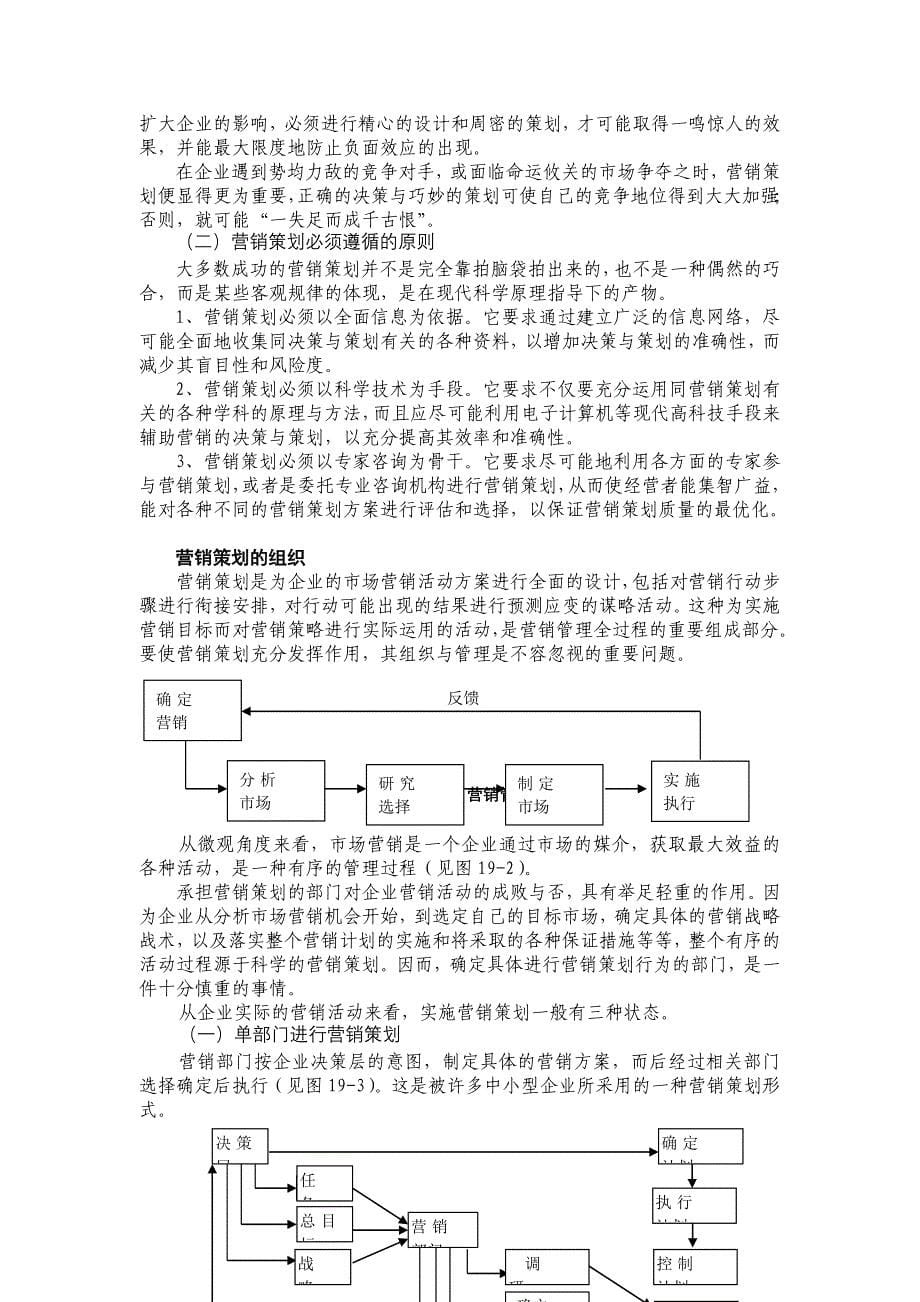 营销管理金牌教程-第十九章-营销策划_第5页