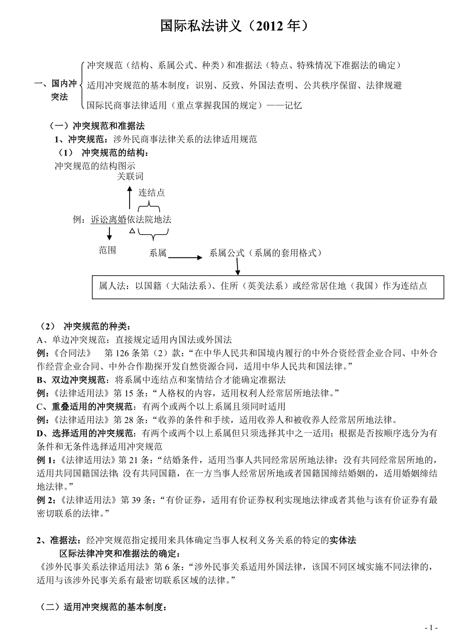 杨帆国际私法_第1页