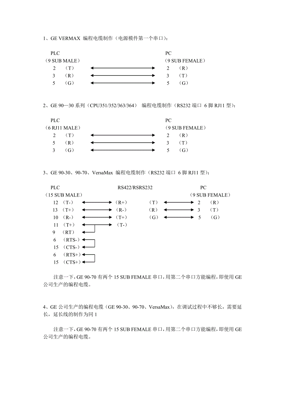 西门子PLC编程电缆制作_第1页