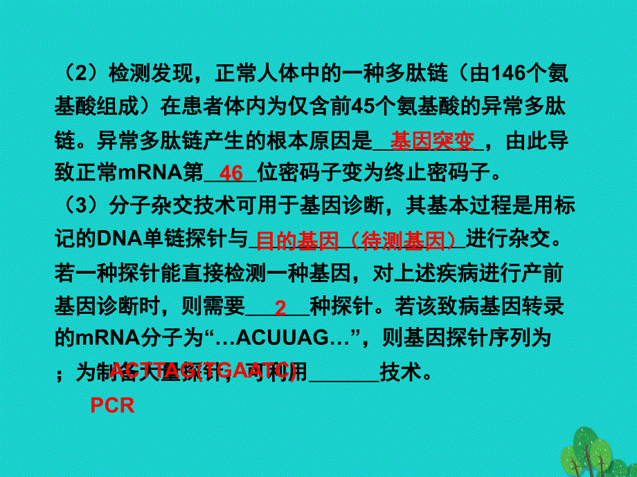 高中生物伴性遗传习题精讲解析解析_第3页