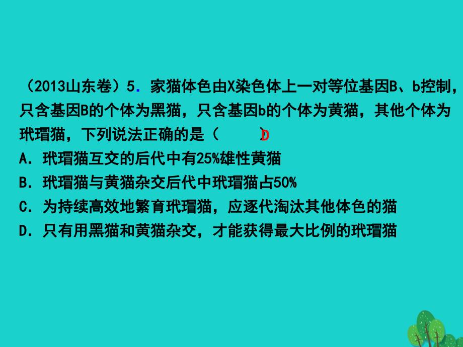 高中生物伴性遗传习题精讲解析解析_第4页