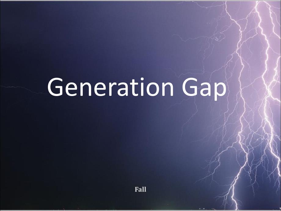 generation-gap(代沟)英文ppt_第1页