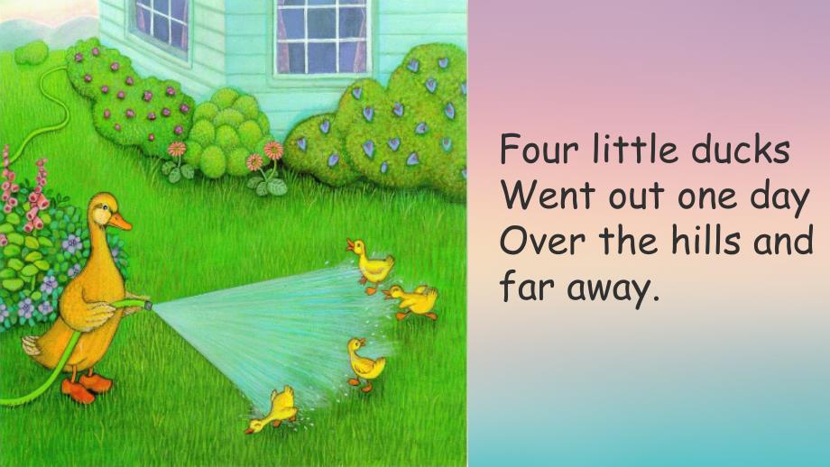 Five Little Ducks  五只小鸭_第4页