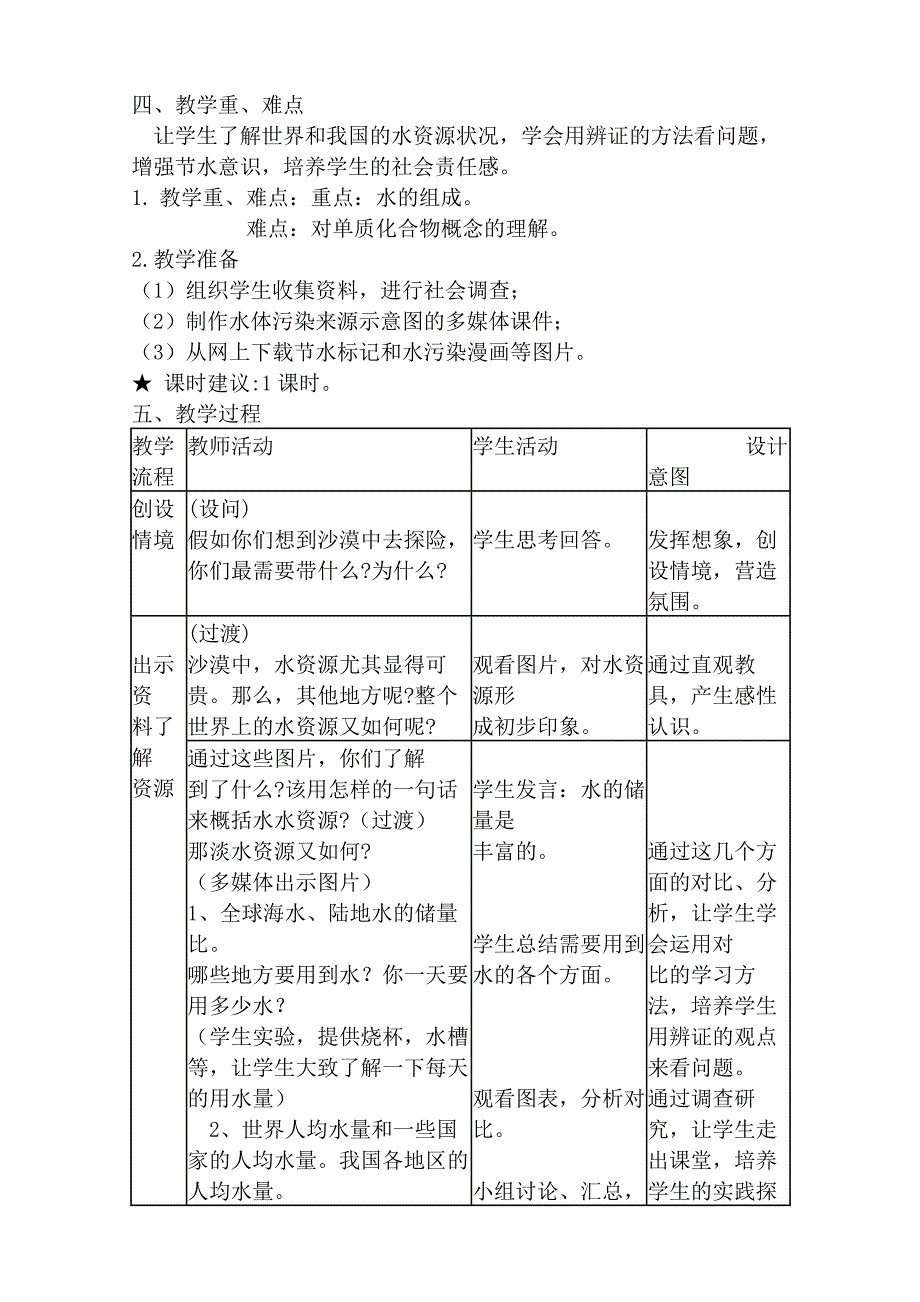 爱护水资源-教学设计_第2页