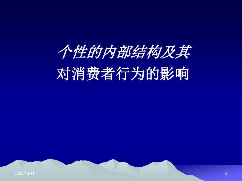 消费者个性心理与消费者行为_第5页