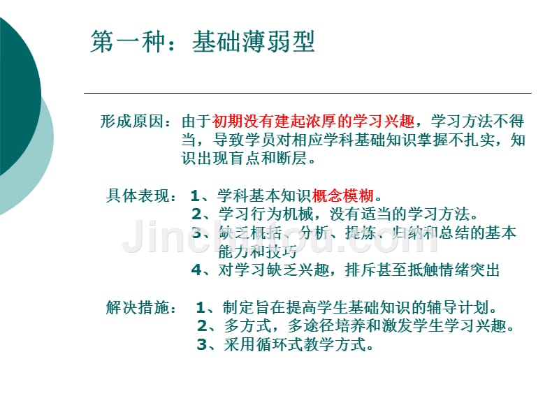 学生类型和性格特点分析ppt_第4页