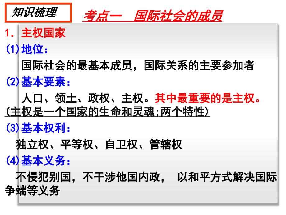 2018届一轮复习课件当代国际社会_第3页