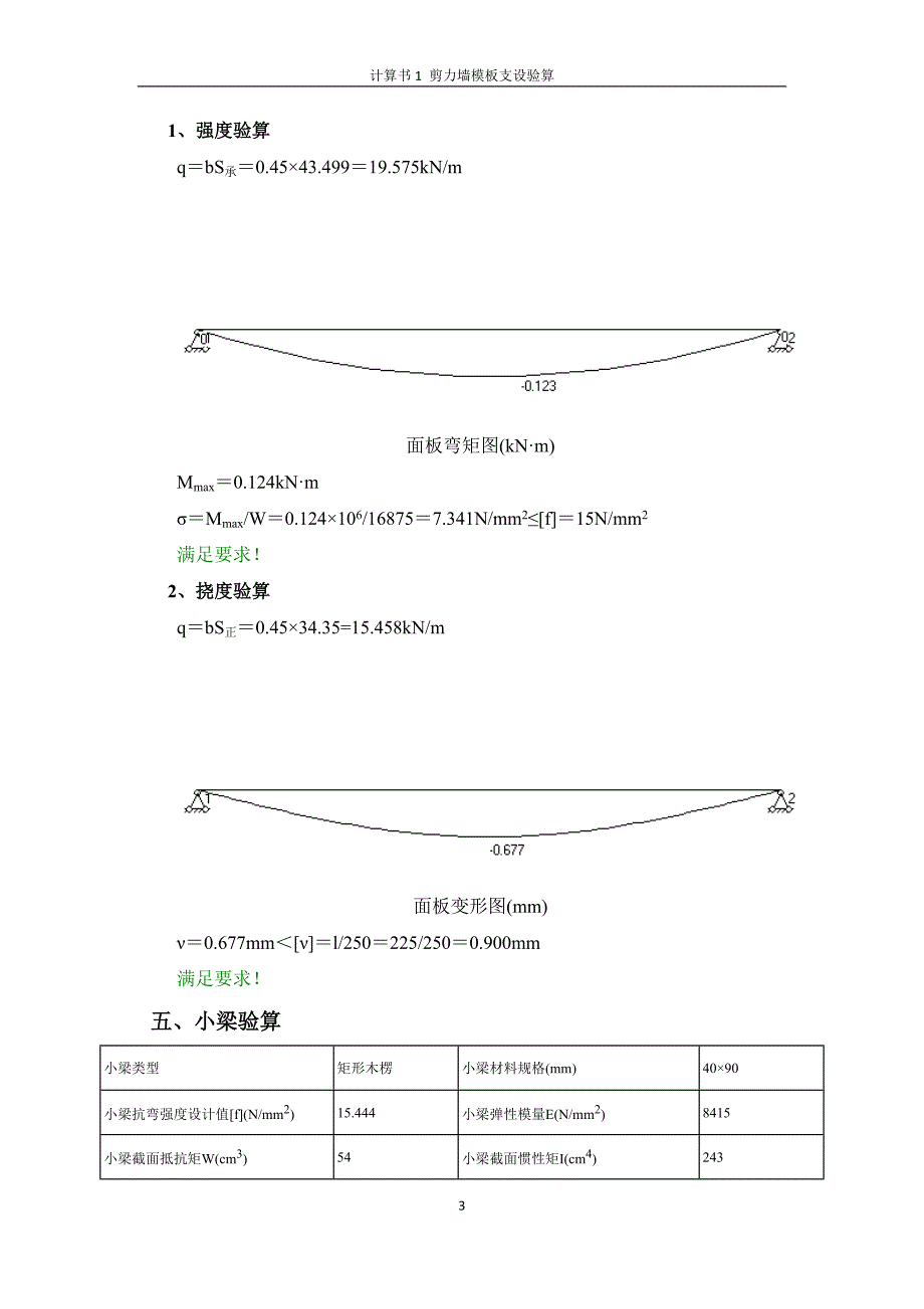 剪力墙模板验算_第3页