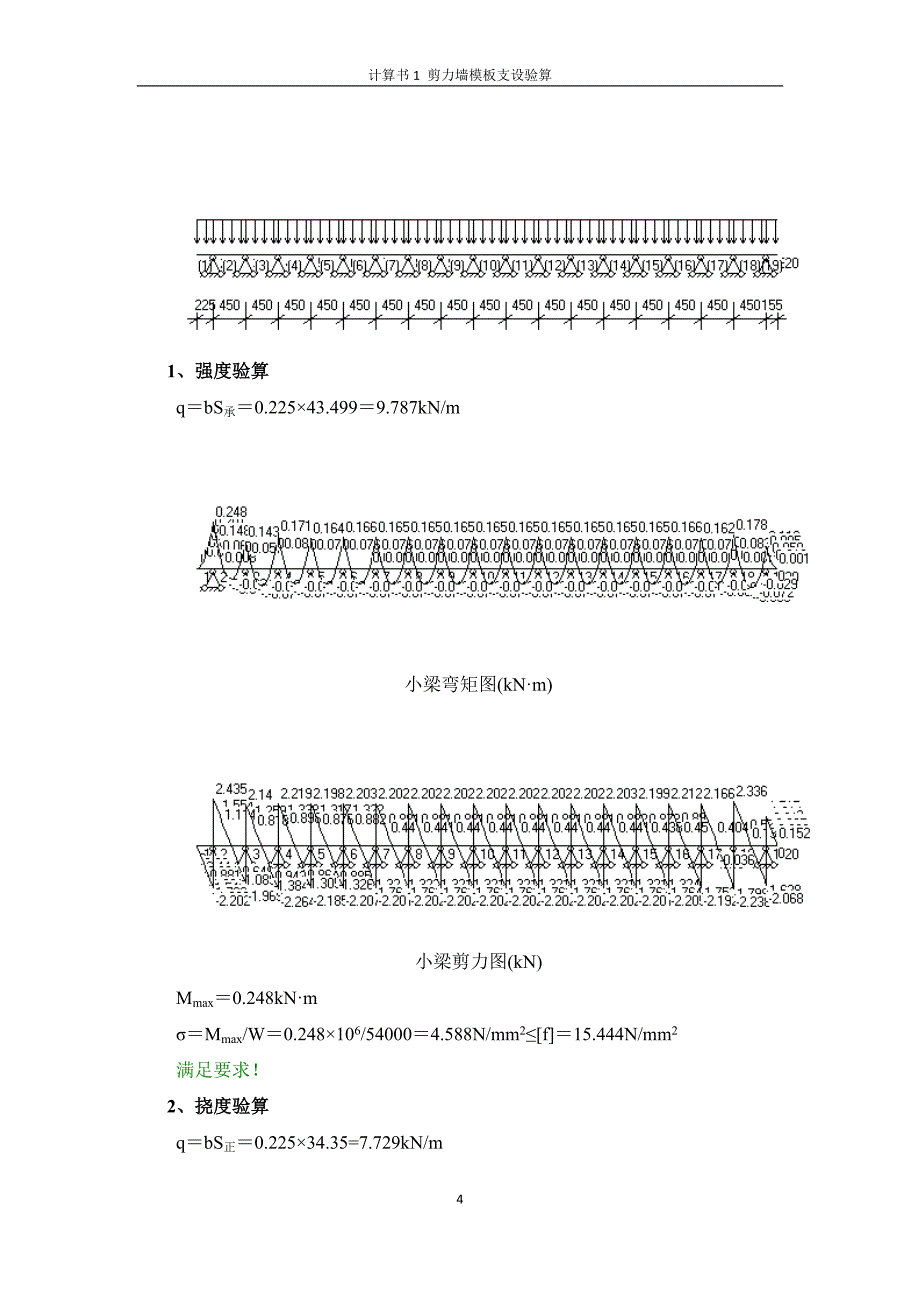 剪力墙模板验算_第4页