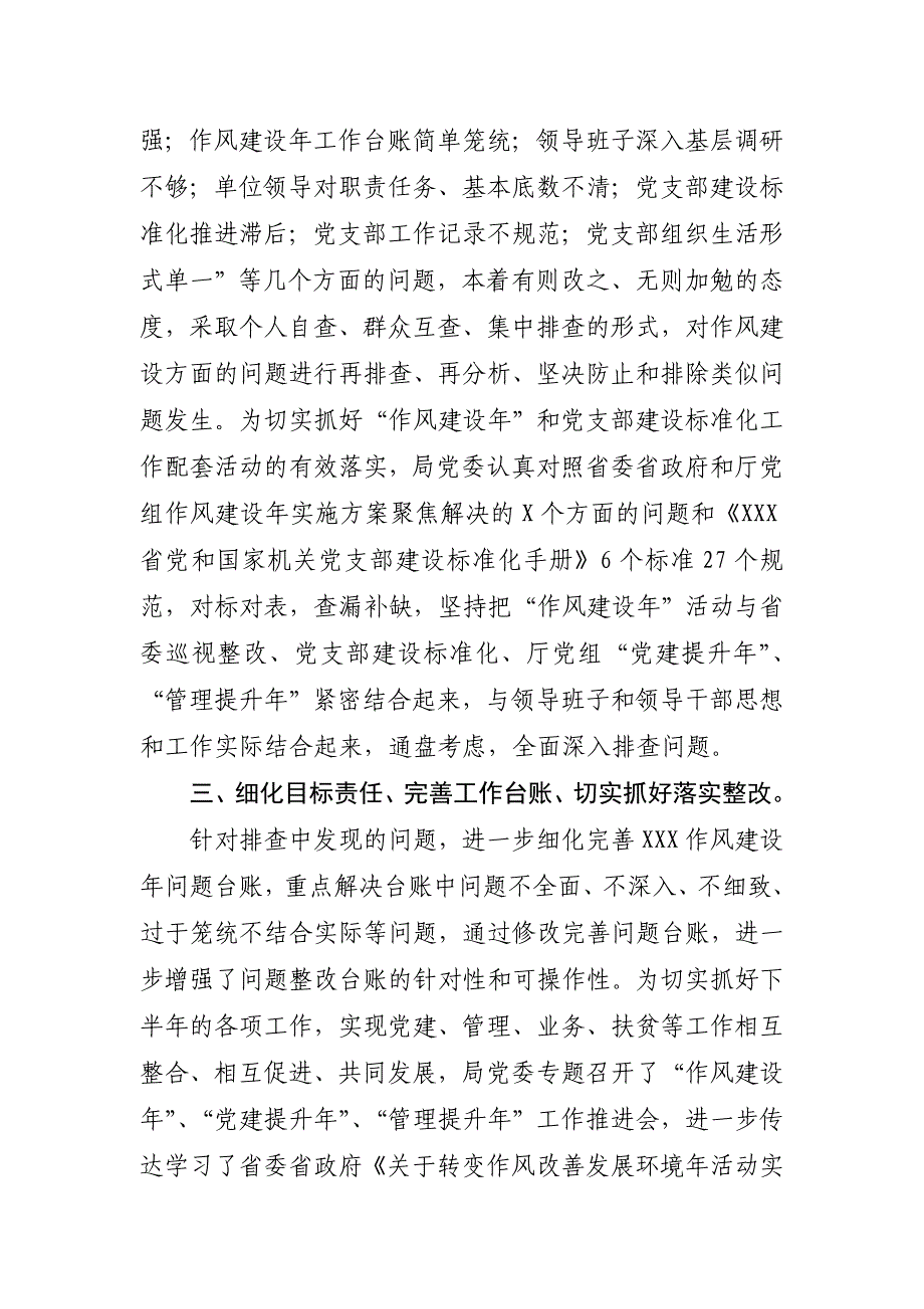 关于省作风建设年活动督查组督查反馈问题的整改落实情况报告_第2页