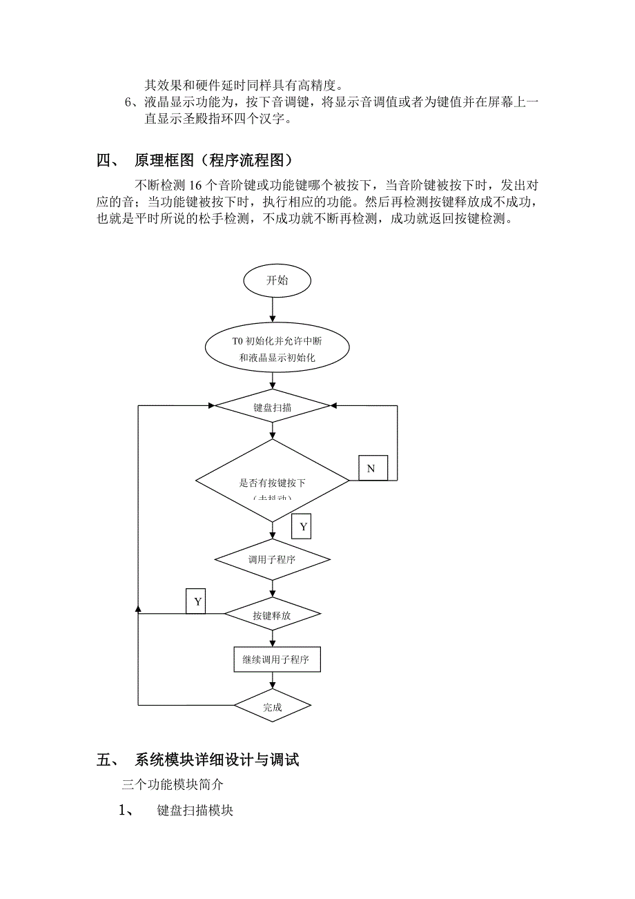 南京工程学院-单片机课程设计报告_第4页