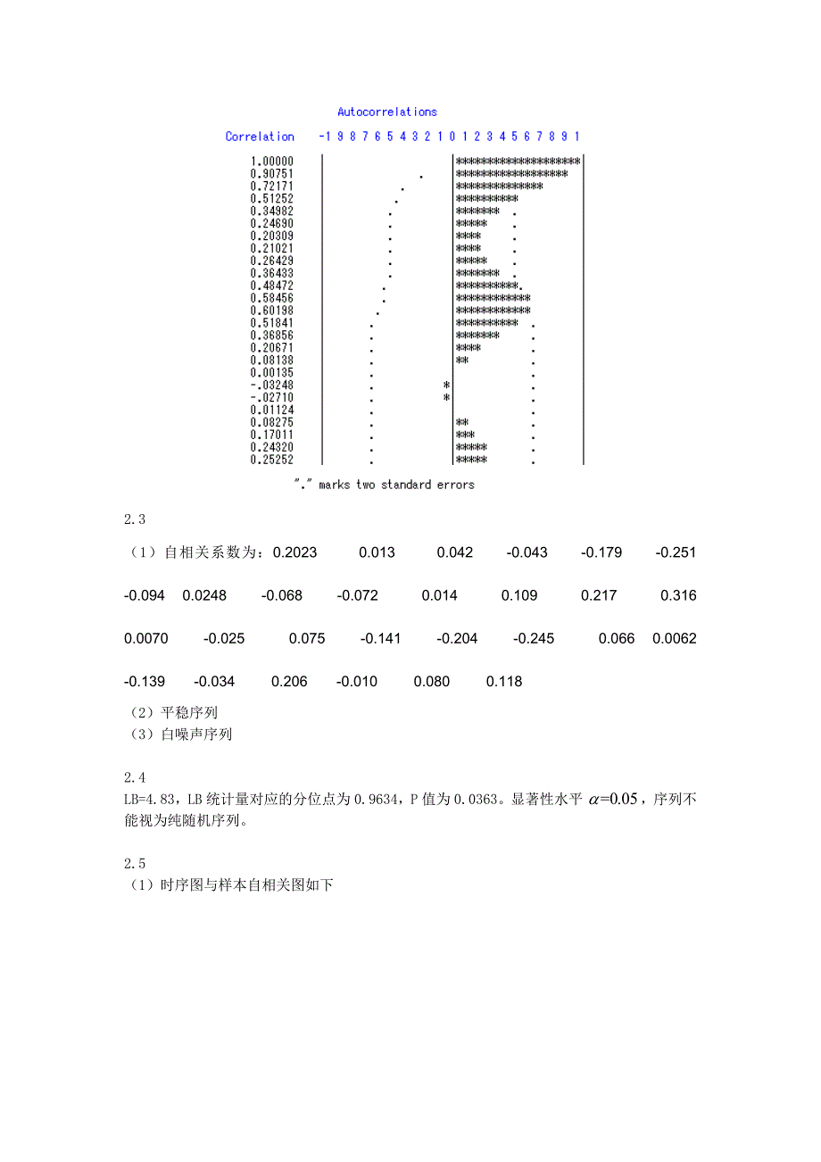 时间序列分析基于r——习题答案_第2页