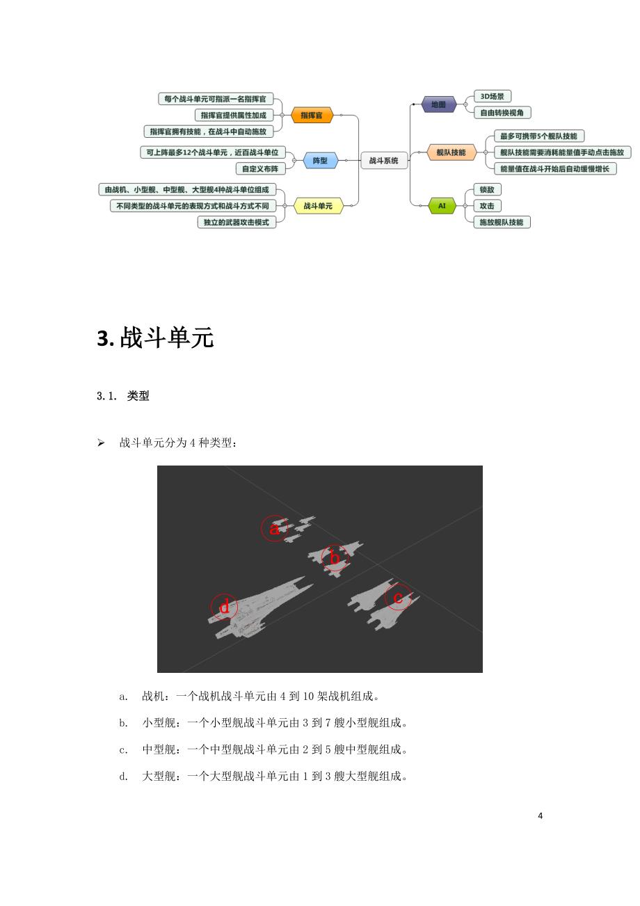 《星空荣耀》战斗系统策划案_第4页