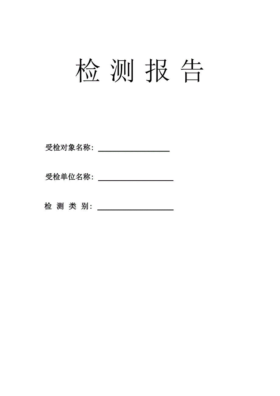 防雷装置检测报告(自检)_第1页