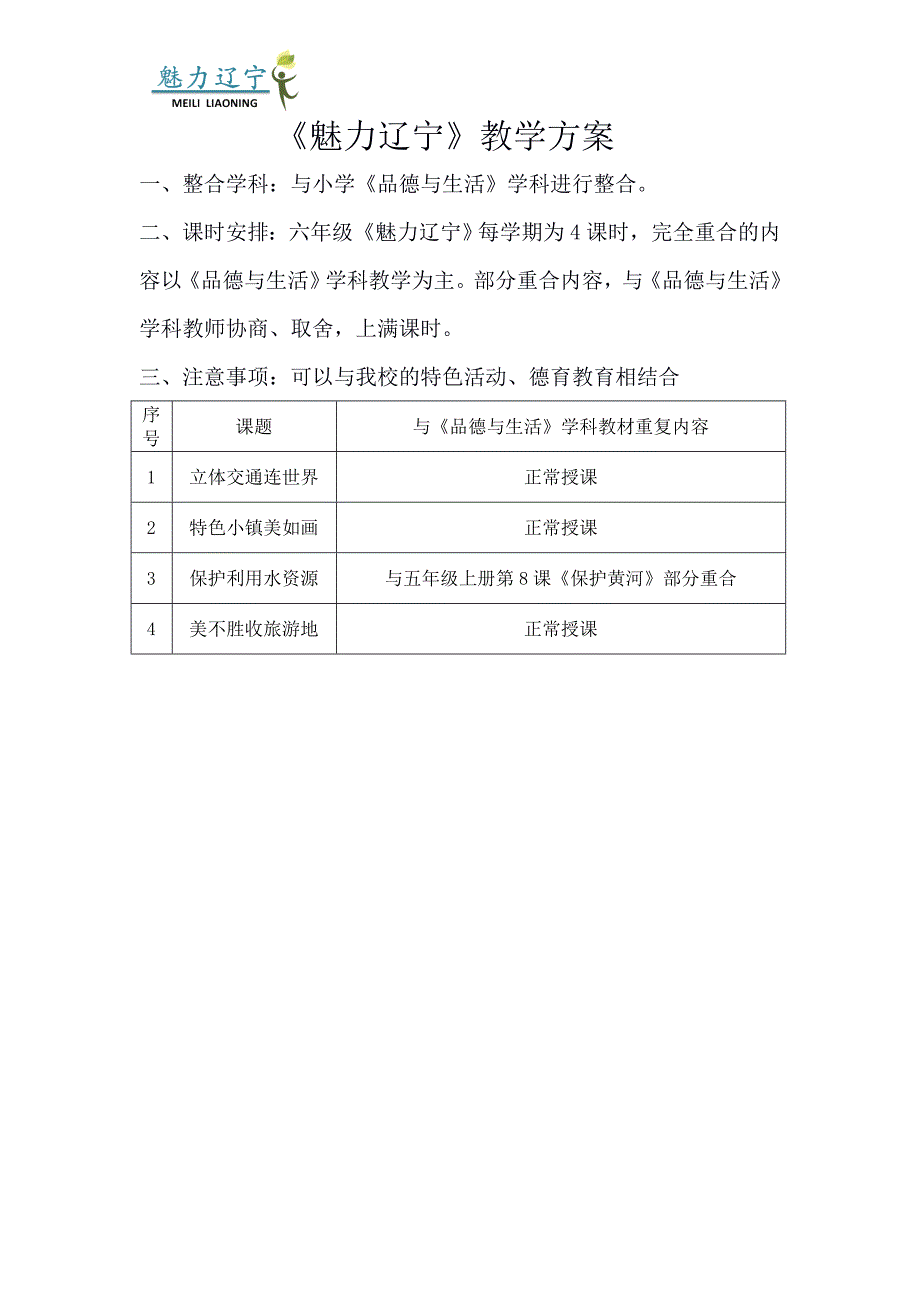 魅力辽宁教案六年_第1页