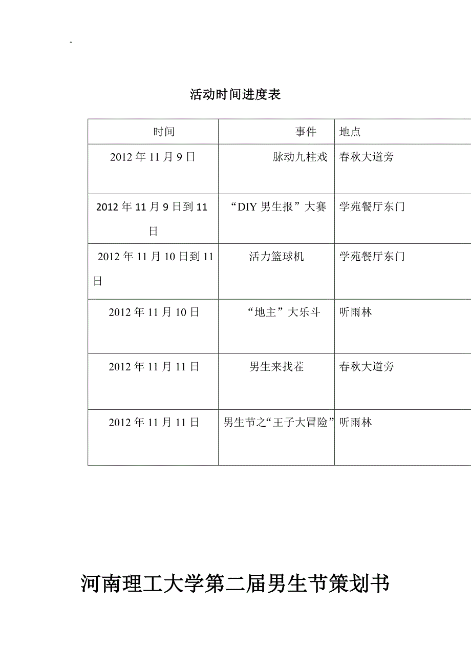 大学男生节策划书_第2页