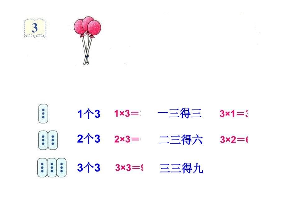 2014新人教版二年级上册数学2-3-4的乘法口诀_第5页