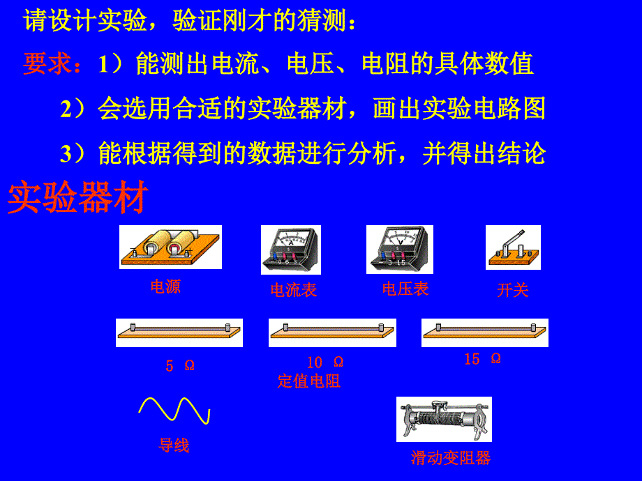 电流与电压和电阻的关系课件_第4页