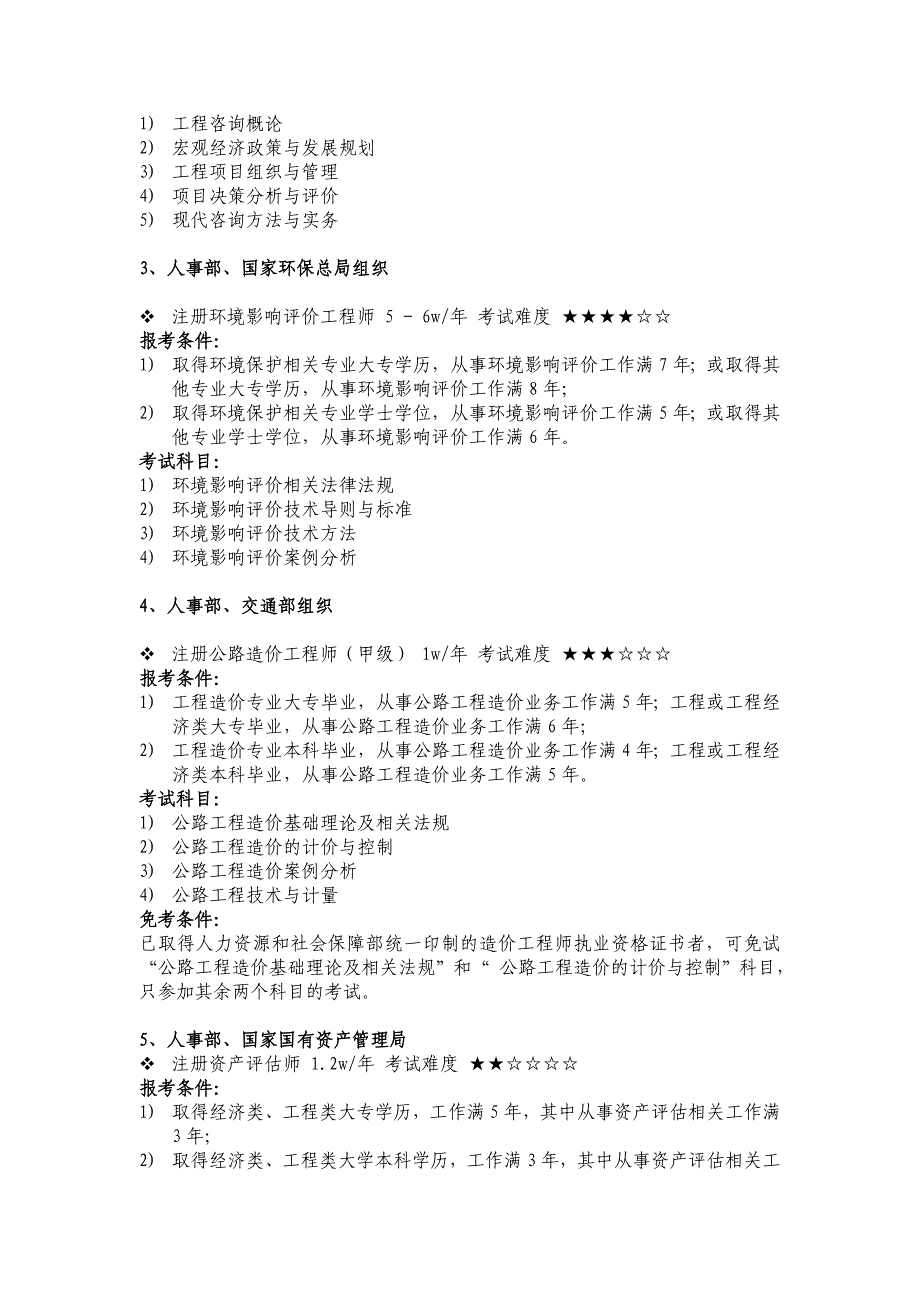 不同部门可同时挂---靠的证件(不冲突-考霸学霸必备)_第4页