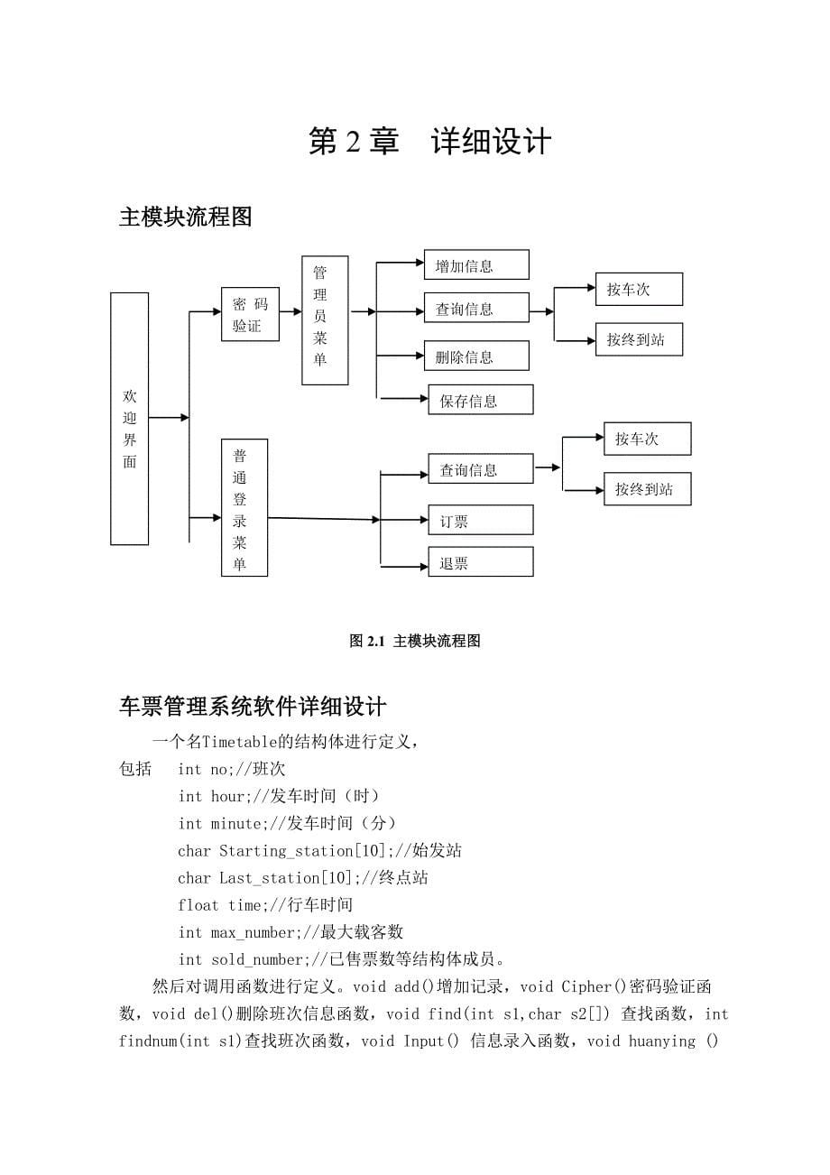 c语言课程设计.车票管理系统_第5页