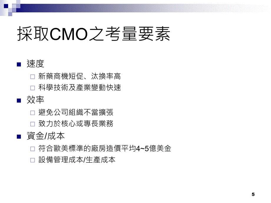 cmo产业的形成及市场概况_第5页