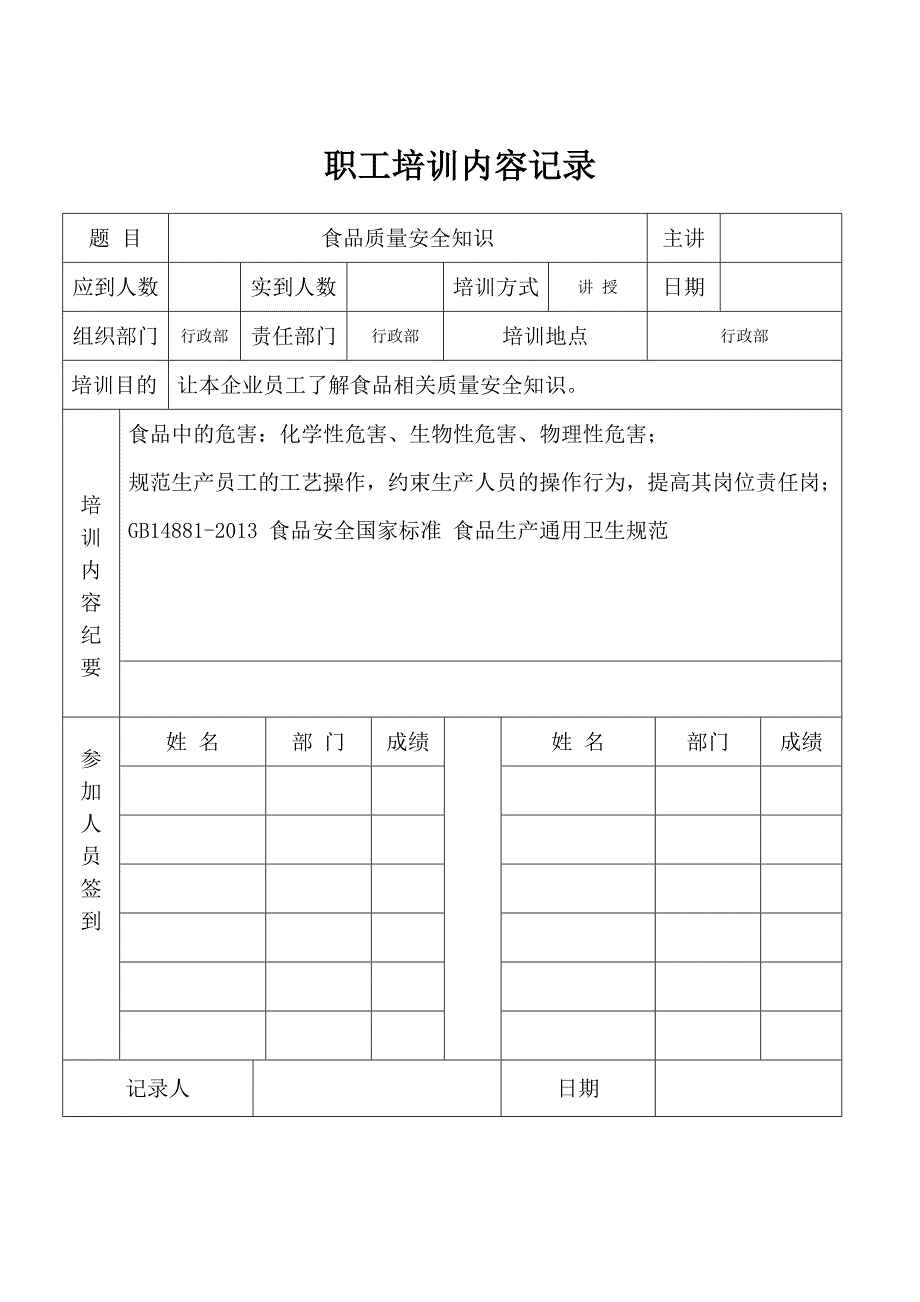 培训计划和培训记录_第3页