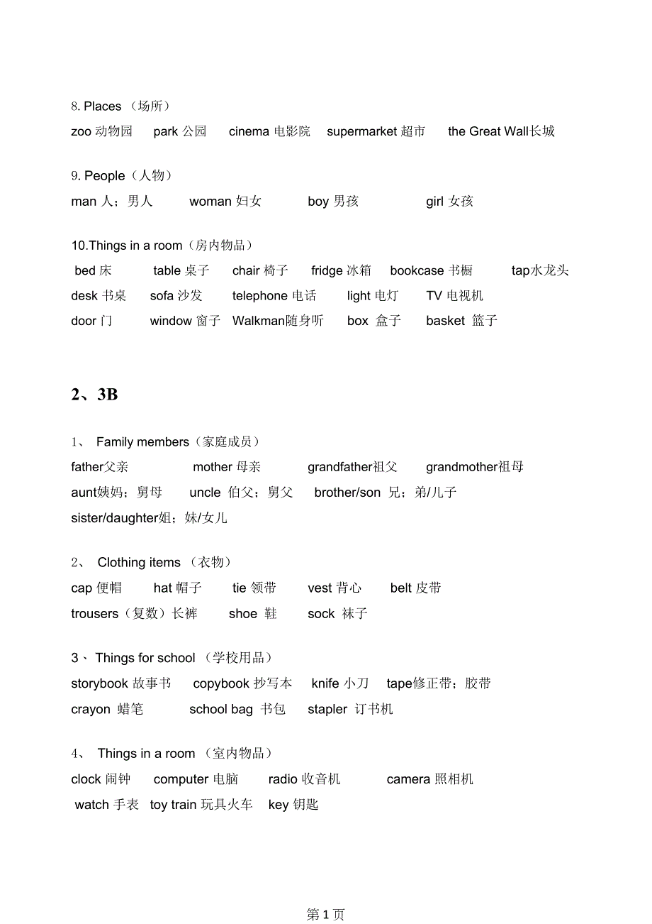 小学英语学习资料_第4页