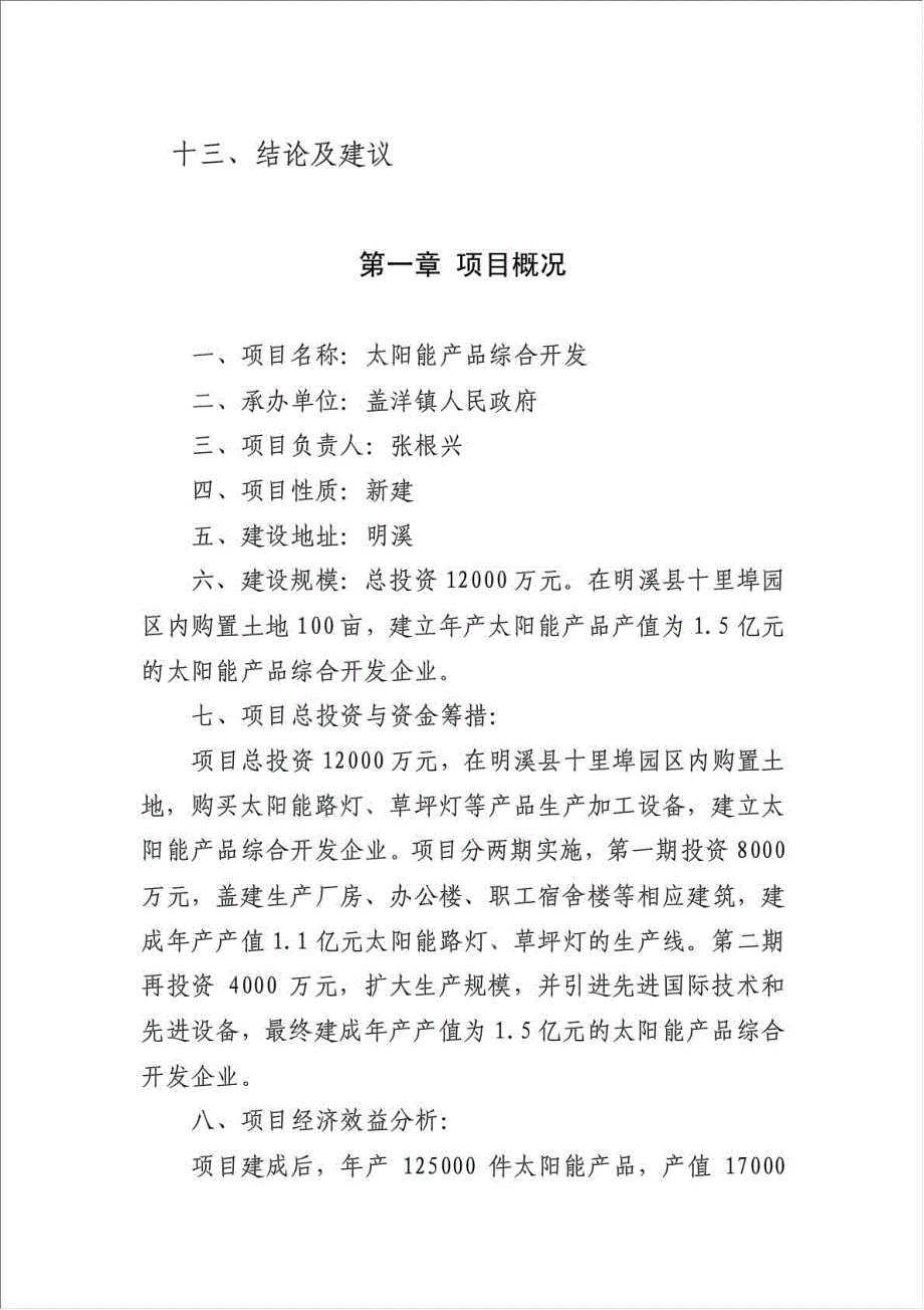 太阳能产品综合开发项目资金申请报告.doc_第2页