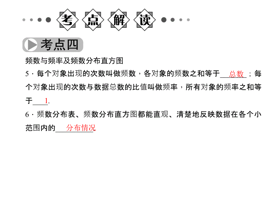 16年届中考精英总复习数学专题习题课件：第30节 数据收集、整理及描述_第4页