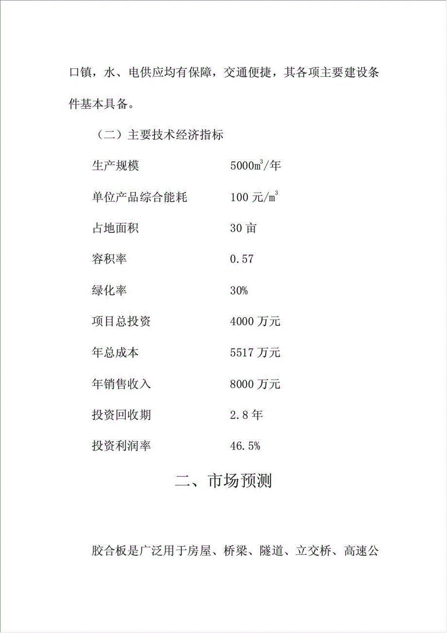 扩建5万立方米胶合板生产线项目可行性建议书.doc_第3页