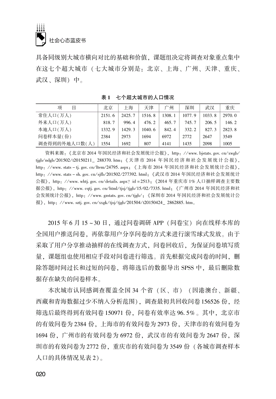 2015年度中国超大城市认同感调查报告_第4页