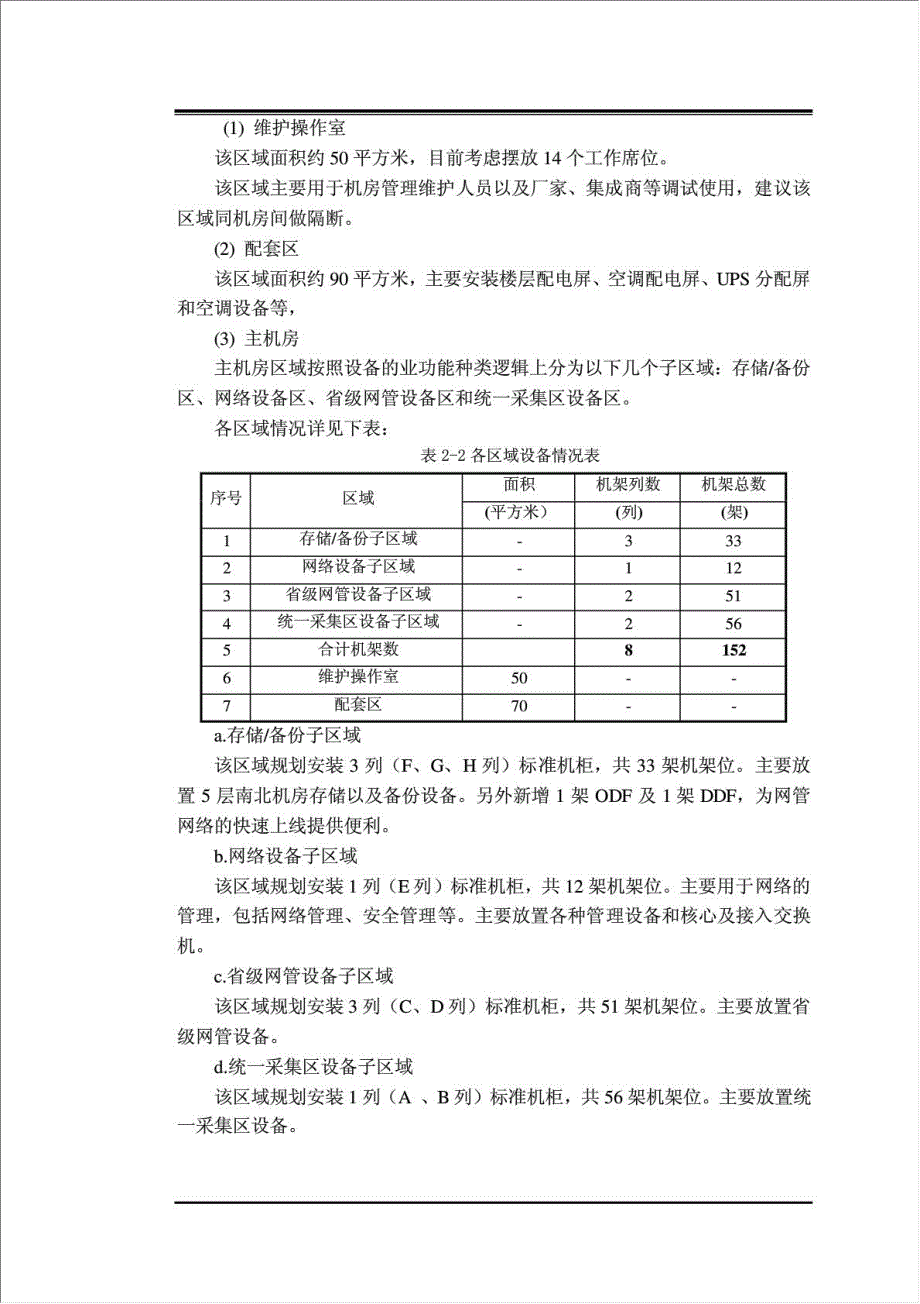 中国移动福建公司上街网管机房设备改造暨搬迁工程项目资金申请报告.doc_第3页