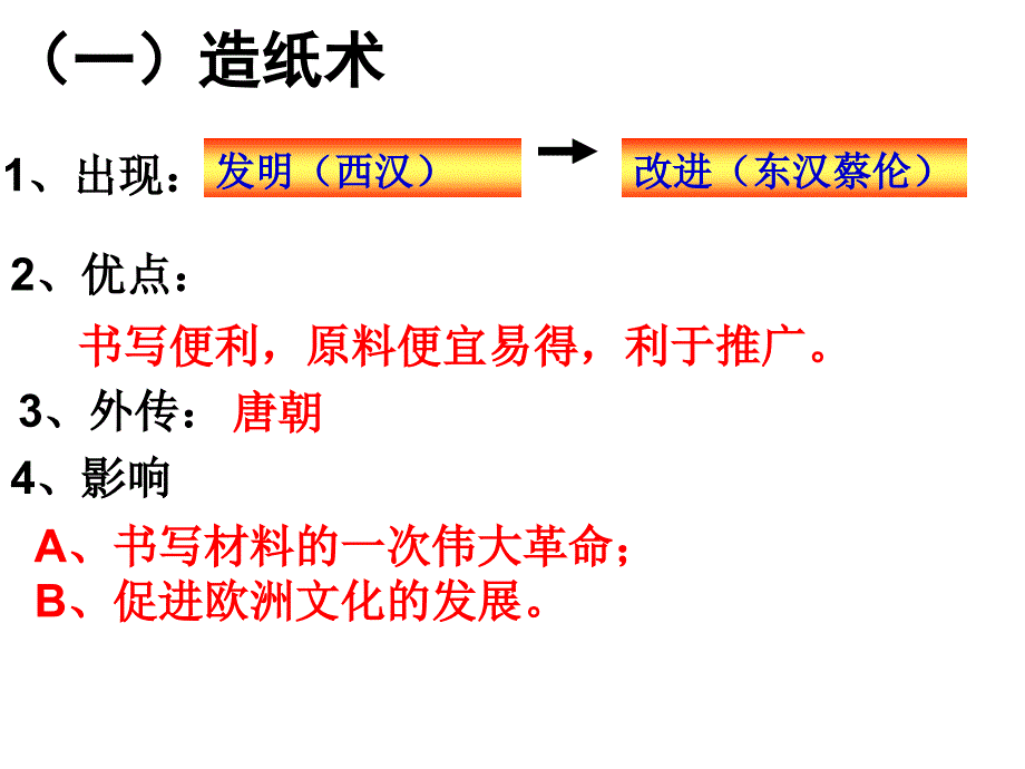 古代中国科学技术及文学艺术 一轮复习_第3页