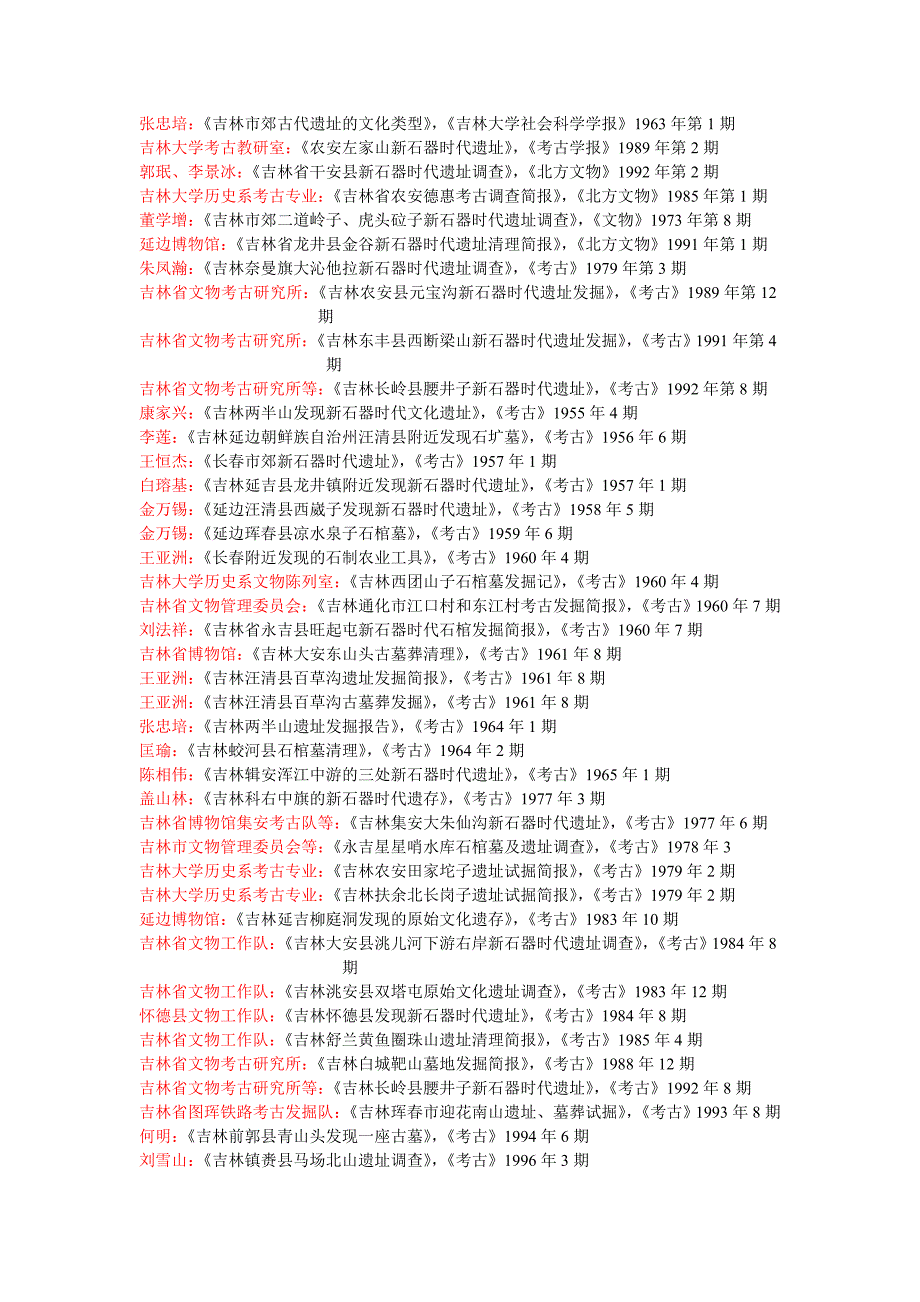 吉林考古文献_第2页
