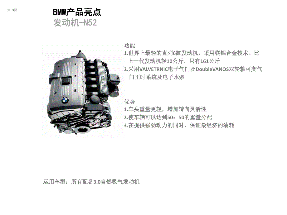 bmw产品亮点(发动机-底盘)_第3页