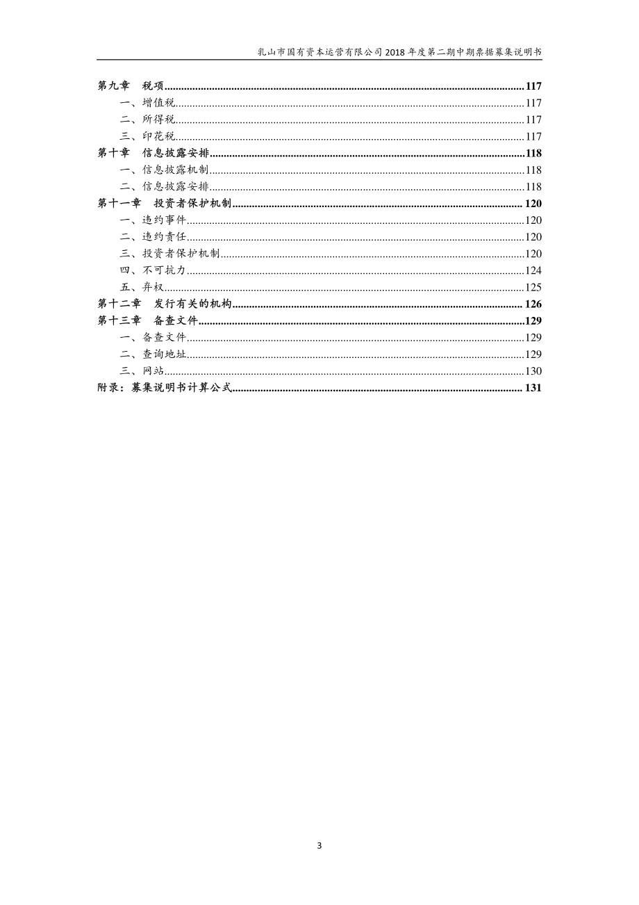 乳山市国有资本运营有限公司2018年度第二期中期票据募集说明书_第4页