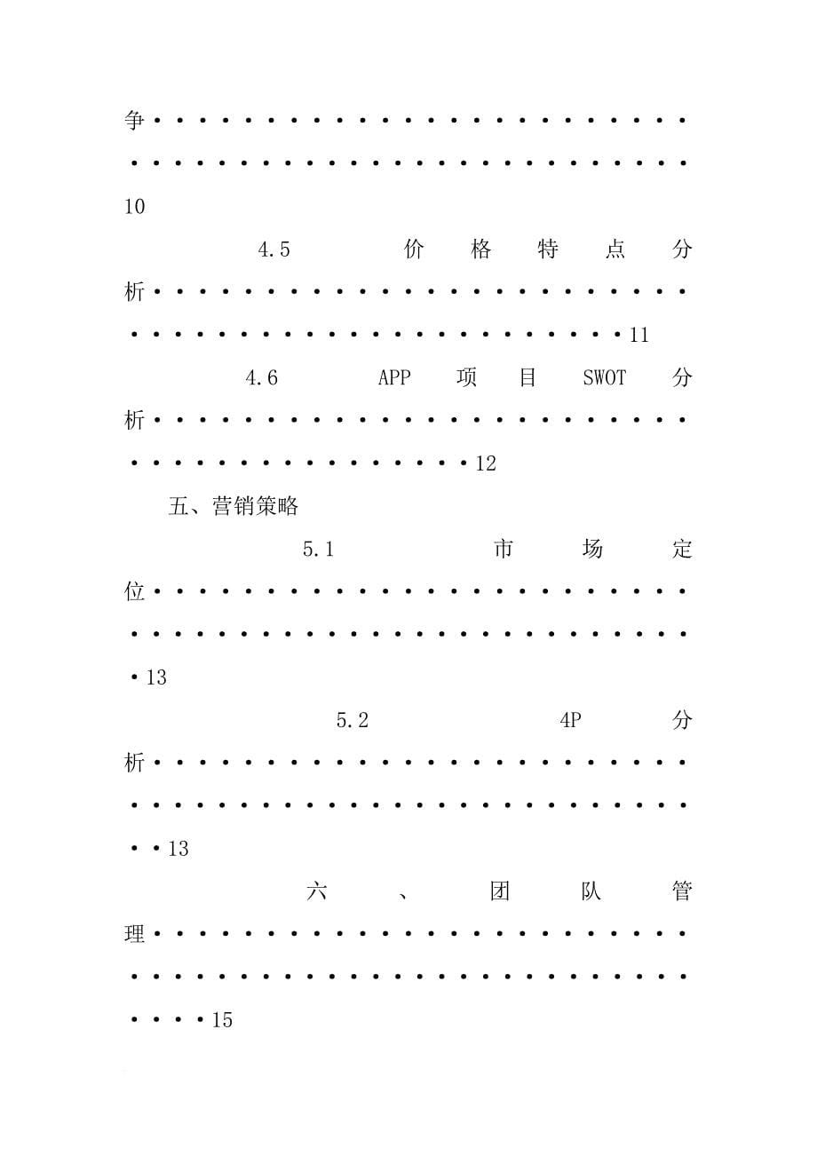 app商业计划书展望_第5页