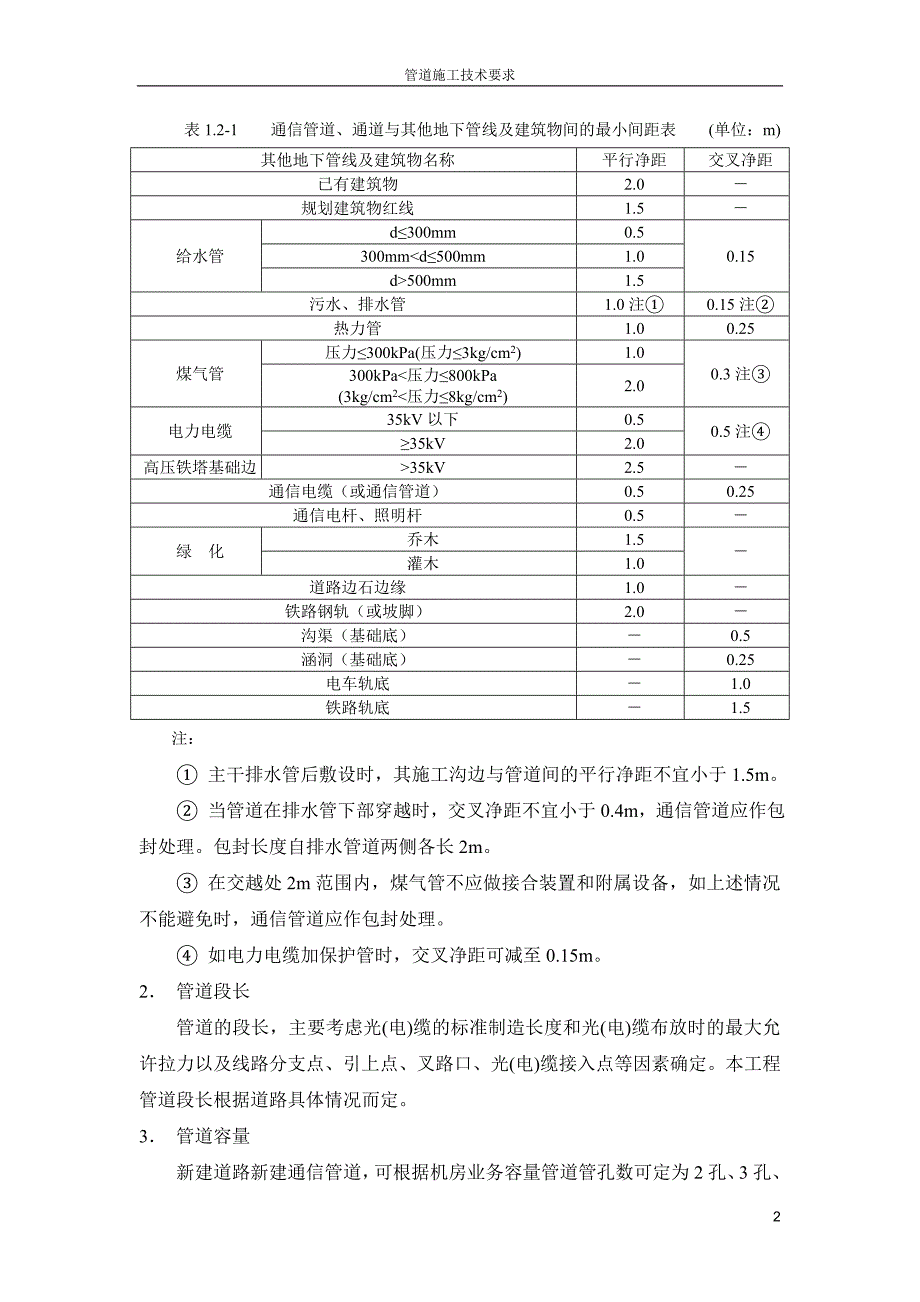 通信管道施工技术要求_第2页