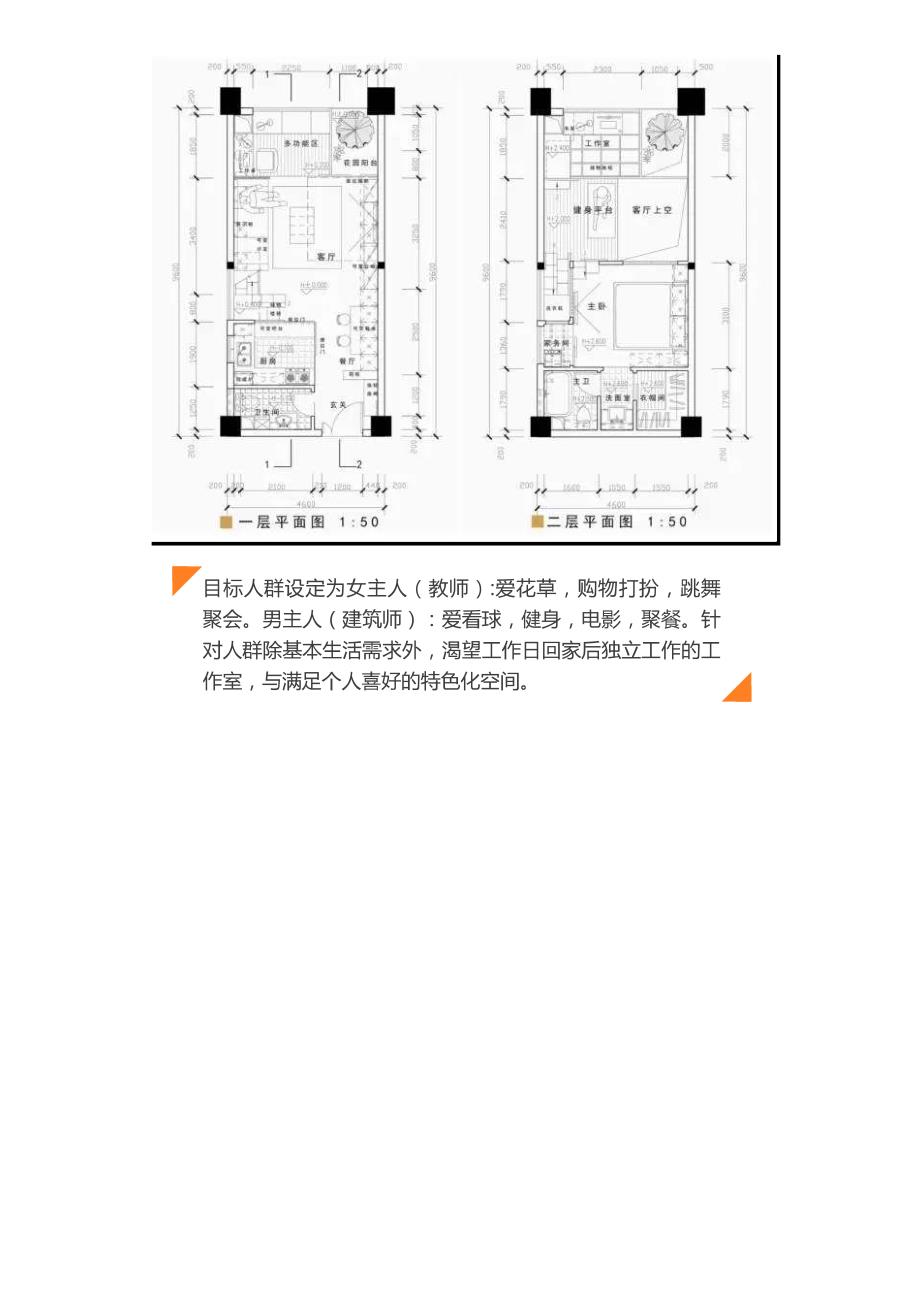 重庆大学三年级——限定空间下住宅套型与精细化设计_第3页