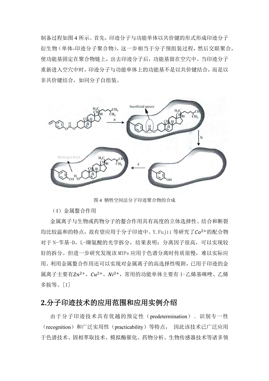 分子印迹技术综述论文_第4页