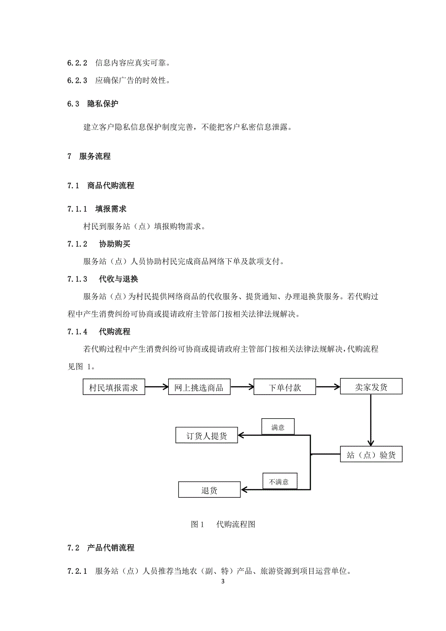 云农村电子商务服务站点管理与服务规范_第3页