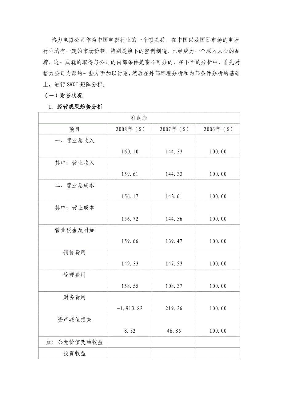 格力战略管理分析案例_第5页