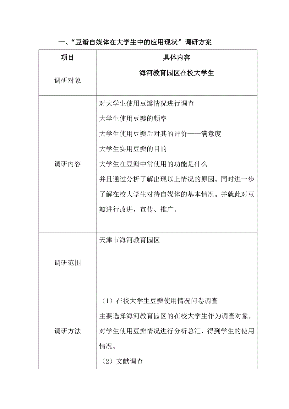 豆瓣自媒体营销设计《市场营销》课程报告_第2页